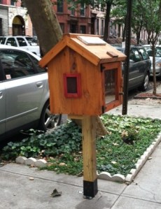 St. Marks Avenue Sidewalk Library