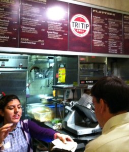 Martha Stewart's American Made was a big event for Maria, working at Tri Tip.