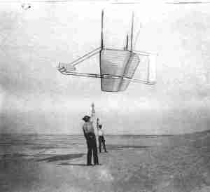 Speaking of kites: Wright Brothers 1902 glider