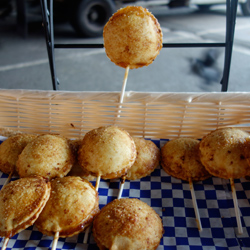 Pie pops are fun to eat!