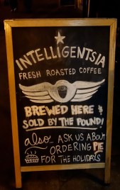 Chalkboard Easel, Intelligentsia
