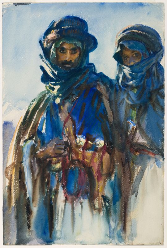 The Bedouins shows the intensity of Sargent's more-accomplished techniques from 1905-1906. (Photo: Courtesy of the Brooklyn Museum)