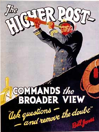 Bill Jones Higher Post, Broader View