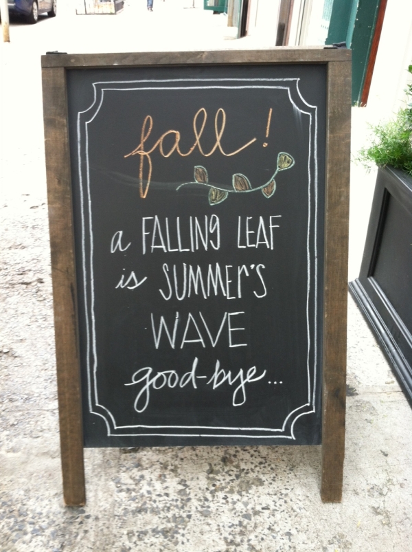 Seen outside of Poppy at 217 Fifth Avenue in Park Slope. (Brooklyn Artisan Photo Pool).