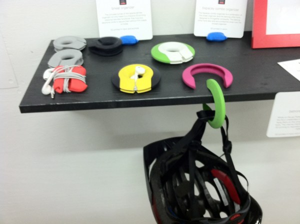 Using the MakerBot 3D desktop printer, b-hold can turn around and refine prototypes in a few hours that might take days in traditional development cycles.