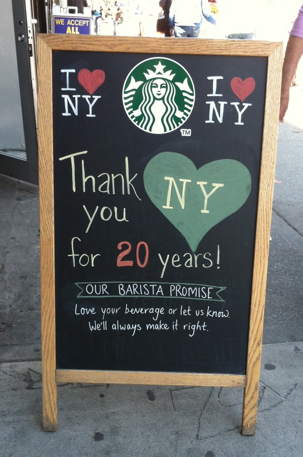 StarbucksThanksChalk